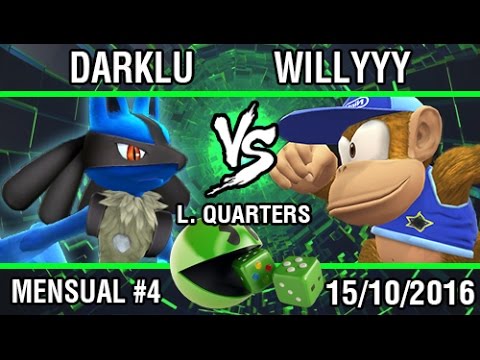 [Smash @ Gambler #4] Darklu (Lucario) vs. Willyyy (Diddy) Losers Quarters