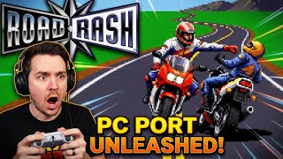 Road Rash PC Complete Longplay - All 5 Levels