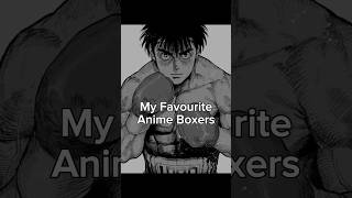 Tell Me Your Favourite Anime Boxer in Comments?? #motivation #animeboxing #hajimenoippo #shorts