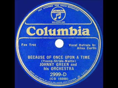 1935 Johnny Green - Because Of Once Upon A Time (Allan Curtis, vocal)