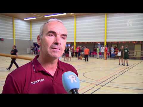 Danny Baijens na afloop van Nieuwegein - HARO Rotterdam