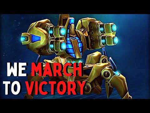 MARCH OF THE UNSTOPPABLE IMMORTALS - |STREAM HIGHLIGHT| Weekly Brawl [Starcraft 2 Direct Strike]