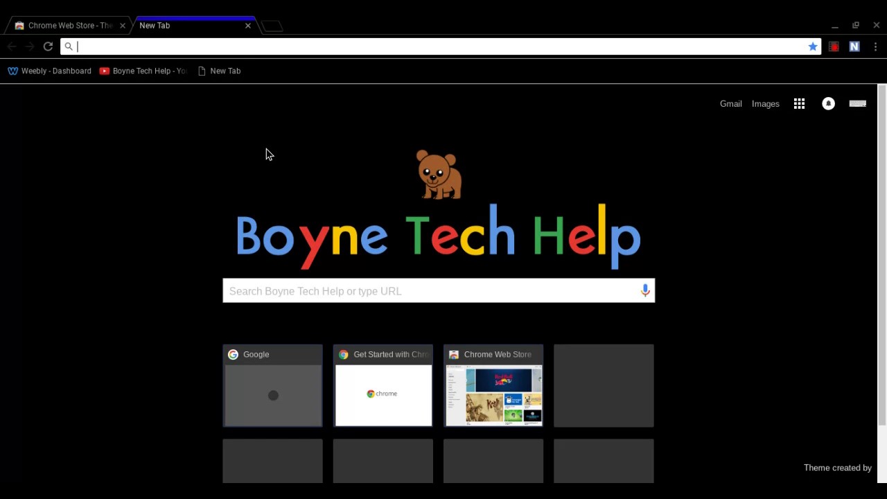 Accessing Chrome Web Store (English)