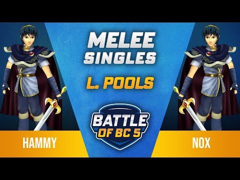 Hammy (Marth) vs Nox (Marth) - Melee Singles Losers Pools - Battle of BC 5