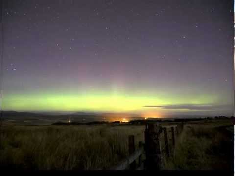 Northern Lights from Sheriffmuir
