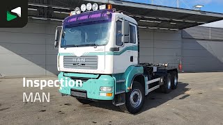 MAN TGA 33.350 6X4 Containersystem Steel suspension Manual Big-Axle  cami&oacute;n con gancho | Imagen 4 - Autoline