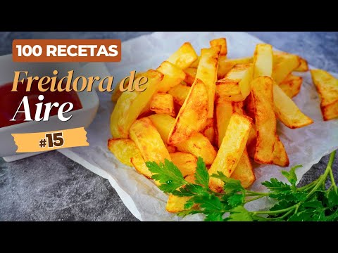 Miniatura del vídeo: patatas fritas en freidora de aire