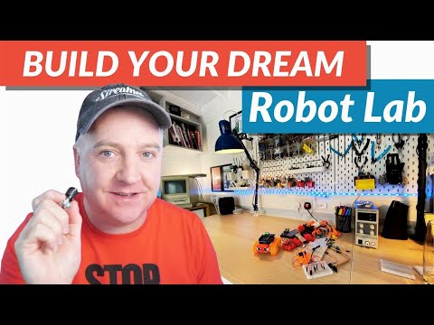 YouTube Thumbnail for Build your Dream Robot Lab