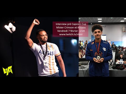 Interview Capcom Cup - Mister Crimson et Kilzyou