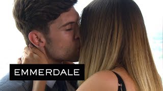 Emmerdale - Debbie Takes Control and Kisses Tom