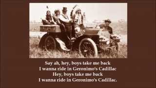 Geronimo&#39;s Cadillac  Hoyt Axton with Lyrics