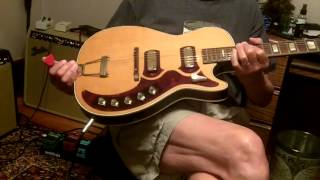 Video thumbnail for 1960 1961 Harmony H49 Stratotone Jupiter by Raye Boals