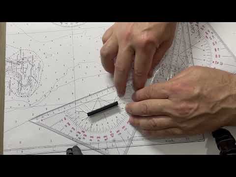 Patente Nautica ep. 54 - Carteggio Oltre Mappa 5D - Carburante (Esercizio 54 - 5.3.2-2)