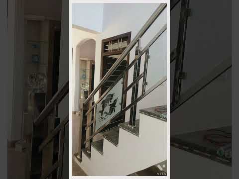 Stainless Steel Railing with Printed Glass...