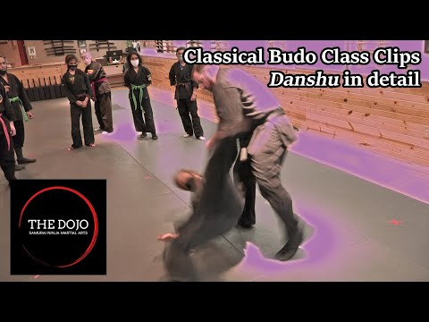 Budo Class Clips.  Sleeve grab and punch options of self-defense.