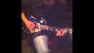 Tab rehearsing Rua @Eddie James