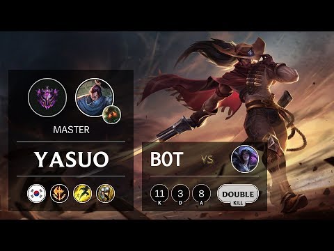 Yasuo Bot vs Kai'Sa - KR Master Patch 9.10