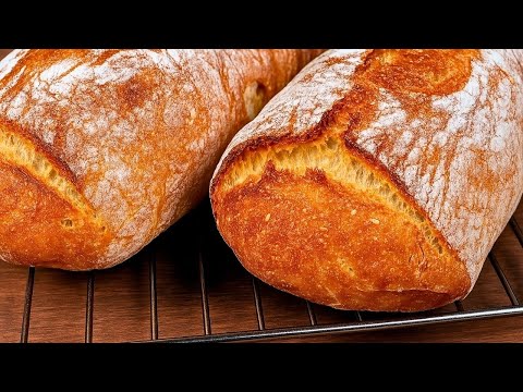 Most People Don't Know This Crispy Summer Bread 🌞 Just 10 Minutes of Effort!