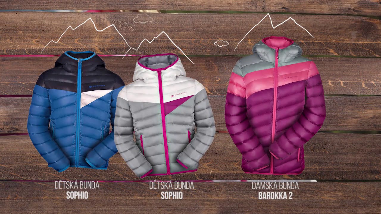 KURTKA PUCHOWA PIKOWANA DAMSKA  BARROKA ALPINE PRO W TOURSPORT