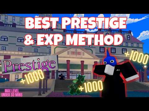 NEW BEST Prestige & EXP Method  (FREE LEVELS!!) | Bizarre Lineage