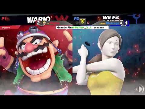 MINISH 5.1 SSBU - Matrega (Wii-Fit Trainer) VS Diggito (Wario/Steve) - Grand Finals