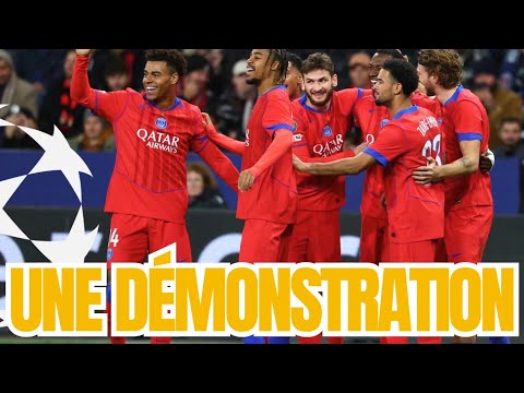 UN PSG IMPRESSIONNANT DOMINE LA LIGUE DES CHAMPIONS