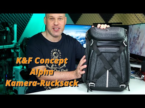 durchdacht & praktisch mit Fächern ohne Ende! | K&F Alpha Kamera-Rucksack