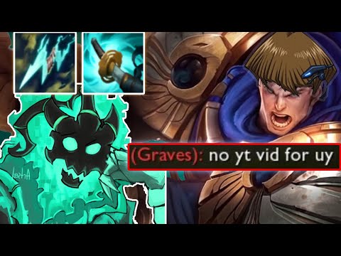 CRIT Thresh Slaps Garen Kaiba - AD Thresh Top Stormrazor Statikk Shiv - League of Legends Off Meta