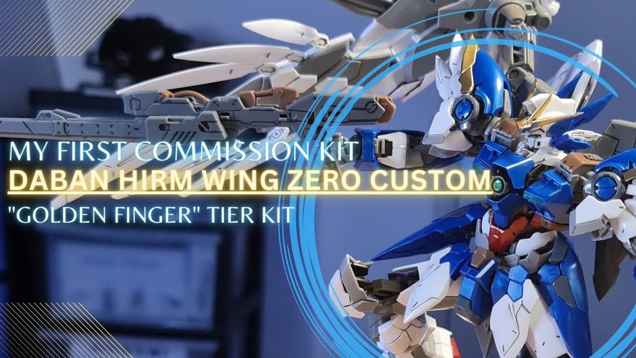 My First Commission Kit- Wing Zero Gundam
