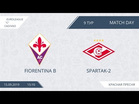 AFL19. EuroLeague. Division C. CAO/VAO. Day 9. Fiorentina B - Spartak-2