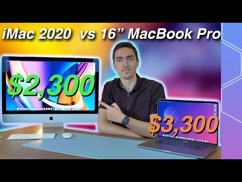 NEW 2020 iMac vs 16" MacBook Pro – which is the best value?