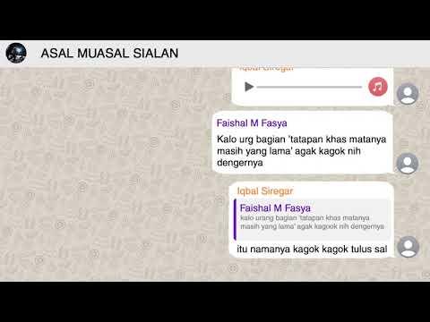 Asal Muasal Sialan