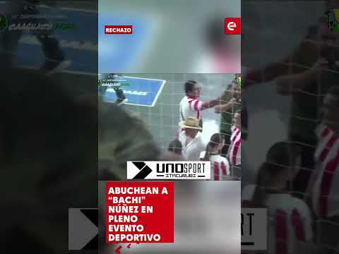 🔴 Fuerte repudio en Oviedo: abuchean a “Bachi” Núñez en pleno evento deportivo