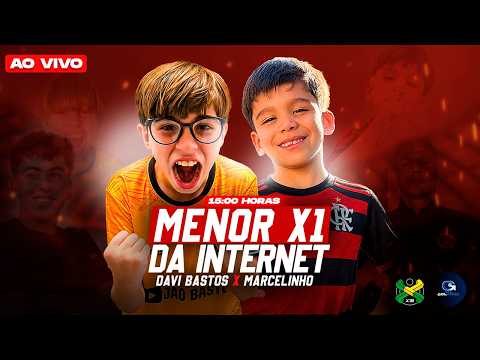 AO VIVO - DAVI BASTOS X MARCELINHO - O MENOR X1 DA INTERNET!!