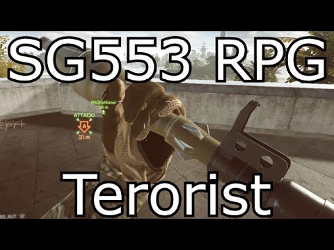 BATTLEFIELD 4 - YBAGPTLO E10 SG 553 Terrorist Load out