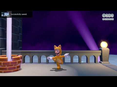 Super Mario 3D World (Switch) 5-2 Speedrun - Time: 17 (TWR)
