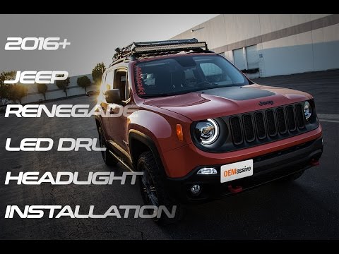 OEMassive 2016+ JEEP RENEGADE LED DRL HEADLIGHT INSTALLATION