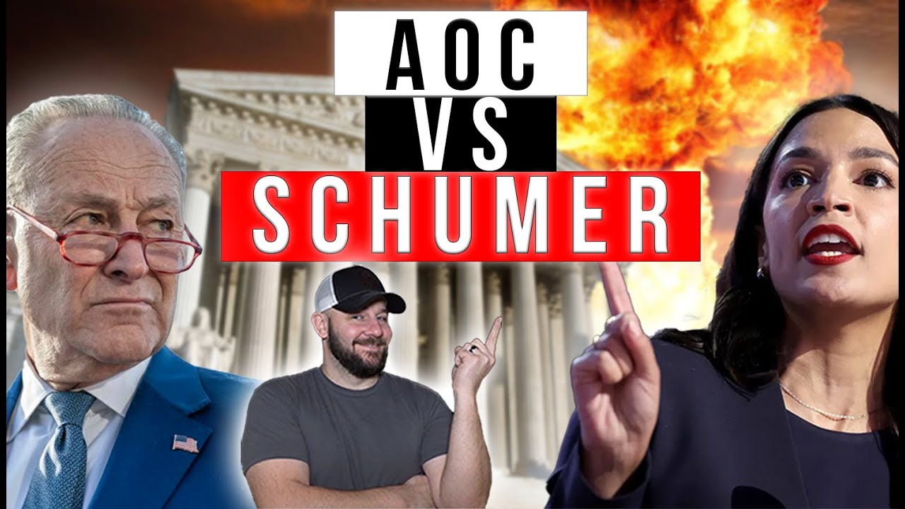 DEVELOPING: Dem Civil War Escalates... Dems Turn On SCHUMER & Want AOC To PRIMARY HIM... SPICY