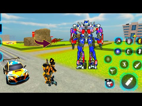 Optimus Prime Multiple Transformation Robot Games 2023 - Android Gameplay new games #2655