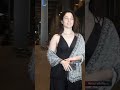 Tamannah Black Inner Gown Bold Look Shorts Tamannaah