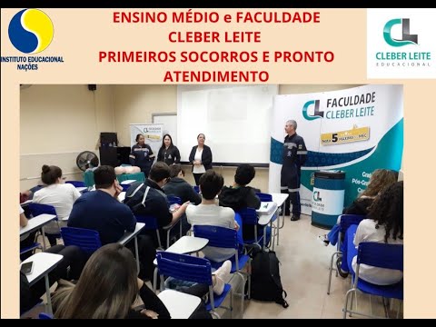 ENSINO MÉDIO E FACULDADE CLEBER LEITE -PRIMEIROS SOCORROS E PRONTO ATENDIMENTO