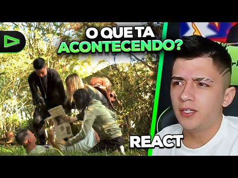 LOUD CRUSHER REAGINDO A SOBREVIVEMOS A ALGO ESTRANHO NA MANSÃO!