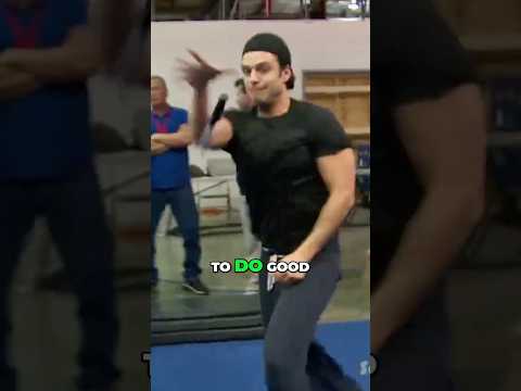 Sebastian Stan LEARNED The WINTER SOLDIER KNIFE FLIP