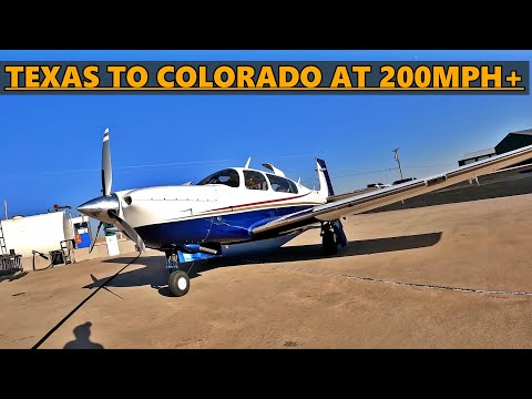 Flying a Mooney M20R Ovation From Texas to Colorado