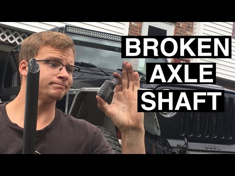 Removing a Broken Piece of Axle Shaft: Caused A lot More Damage Than Expected
