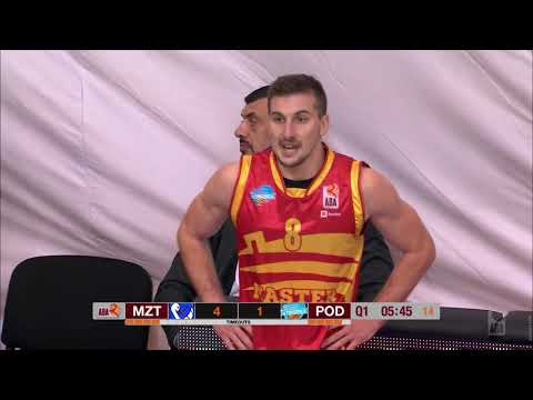 ABA Liga 2 2020/21, Round 1 match: MZT Skopje Aerodrom - Podgorica (10.11.2020)