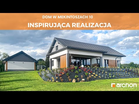Dom w mekintoszach 10 – Inspirująca realizacja I ARCHON+ Projekty Domów