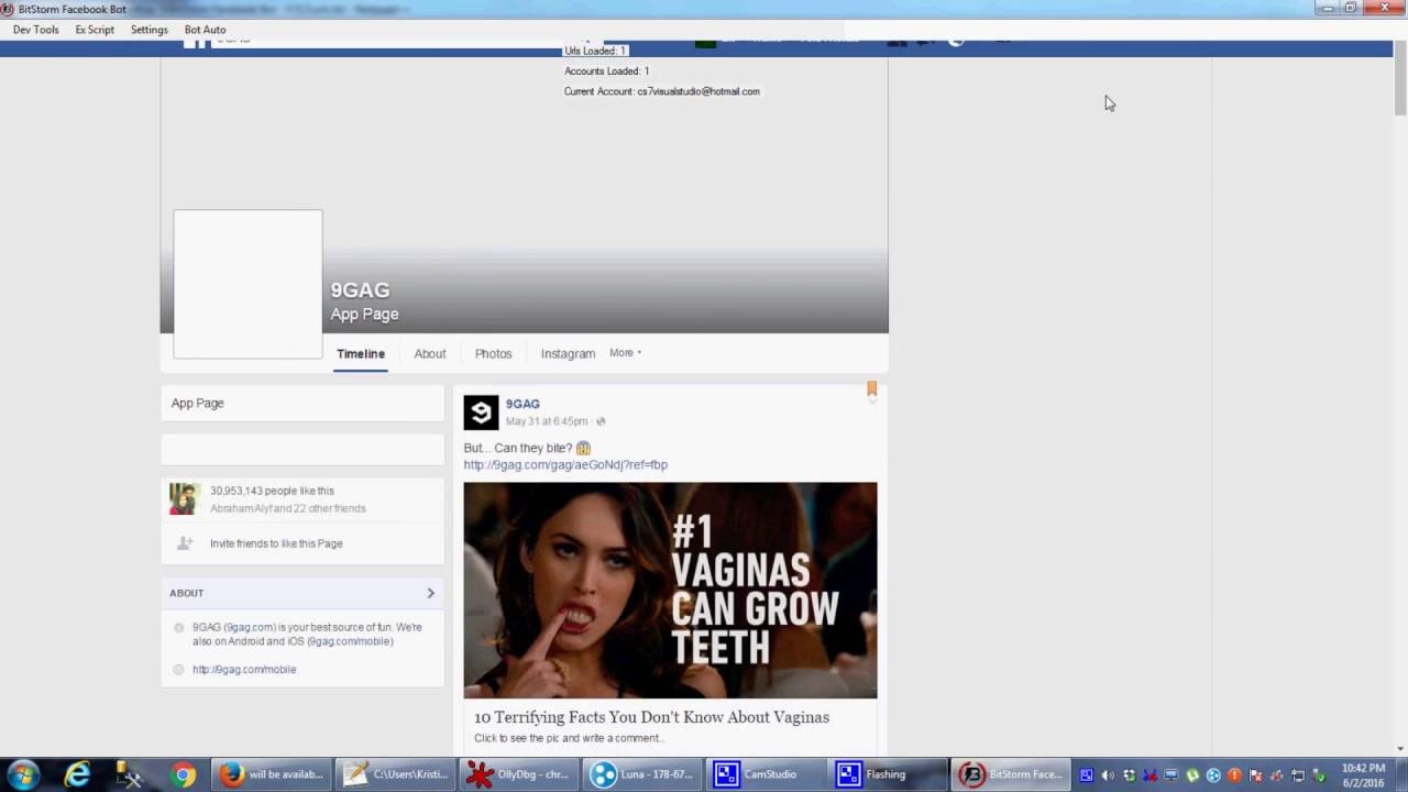 Facebook Auto Commenter Bot 2016 - 2017