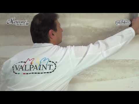 METEORE 10 VALPAINT  EFFET  CEMENTO LEVIGATO / طلاء ميتيور 10 فالبينت