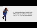 Glee - Doo Wop (That Thing) - LYRICS 
